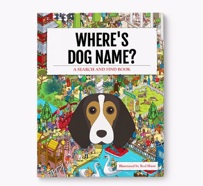 Personalized Where's {dogsName} Book